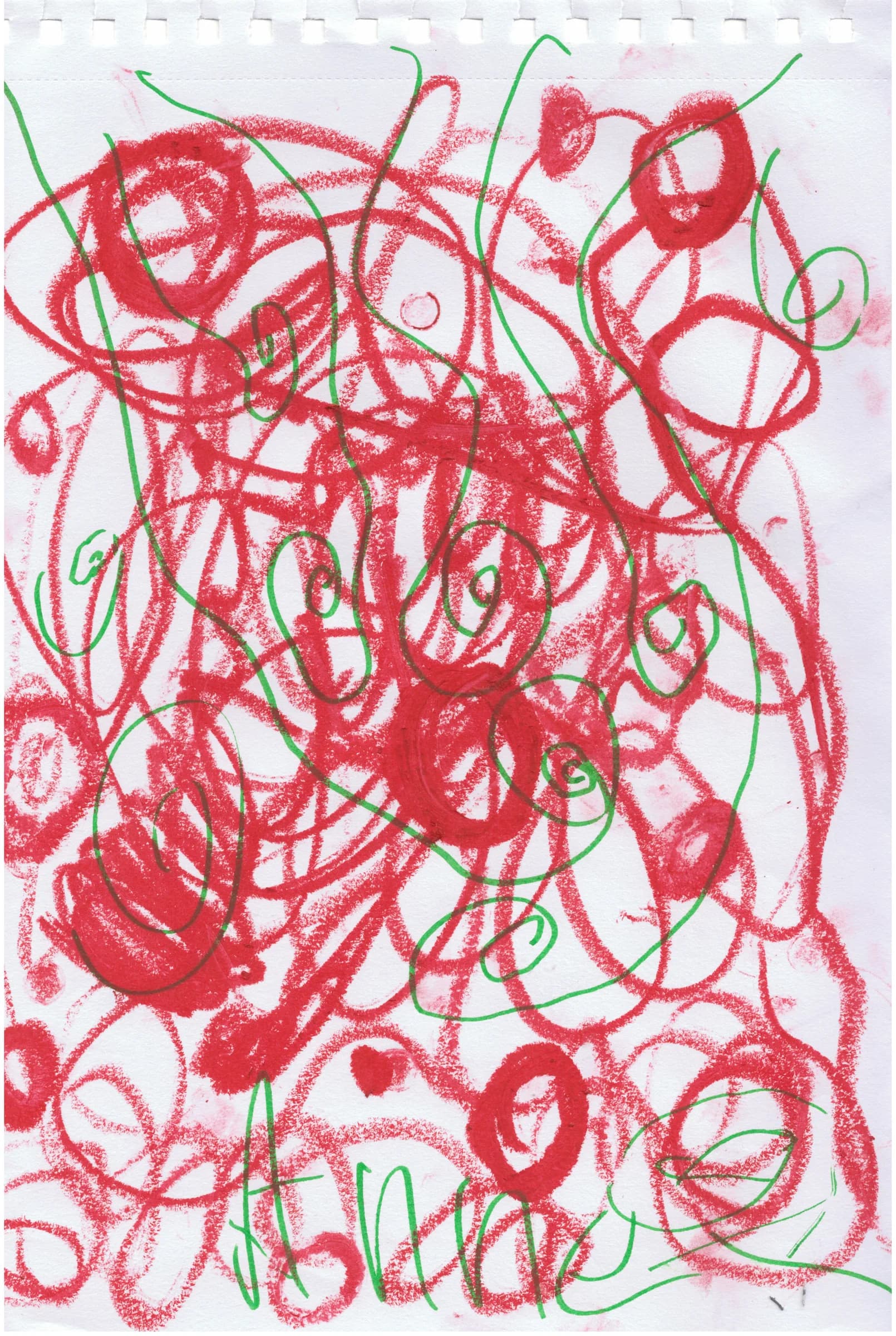 doodles of chrismas — by Anne