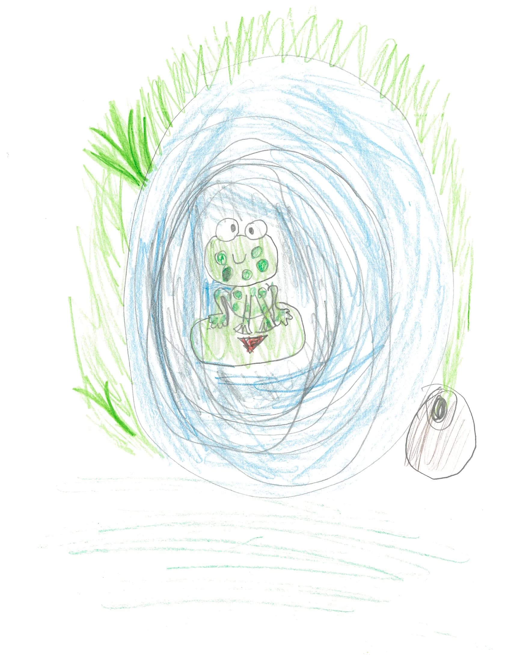 frog — by Anne